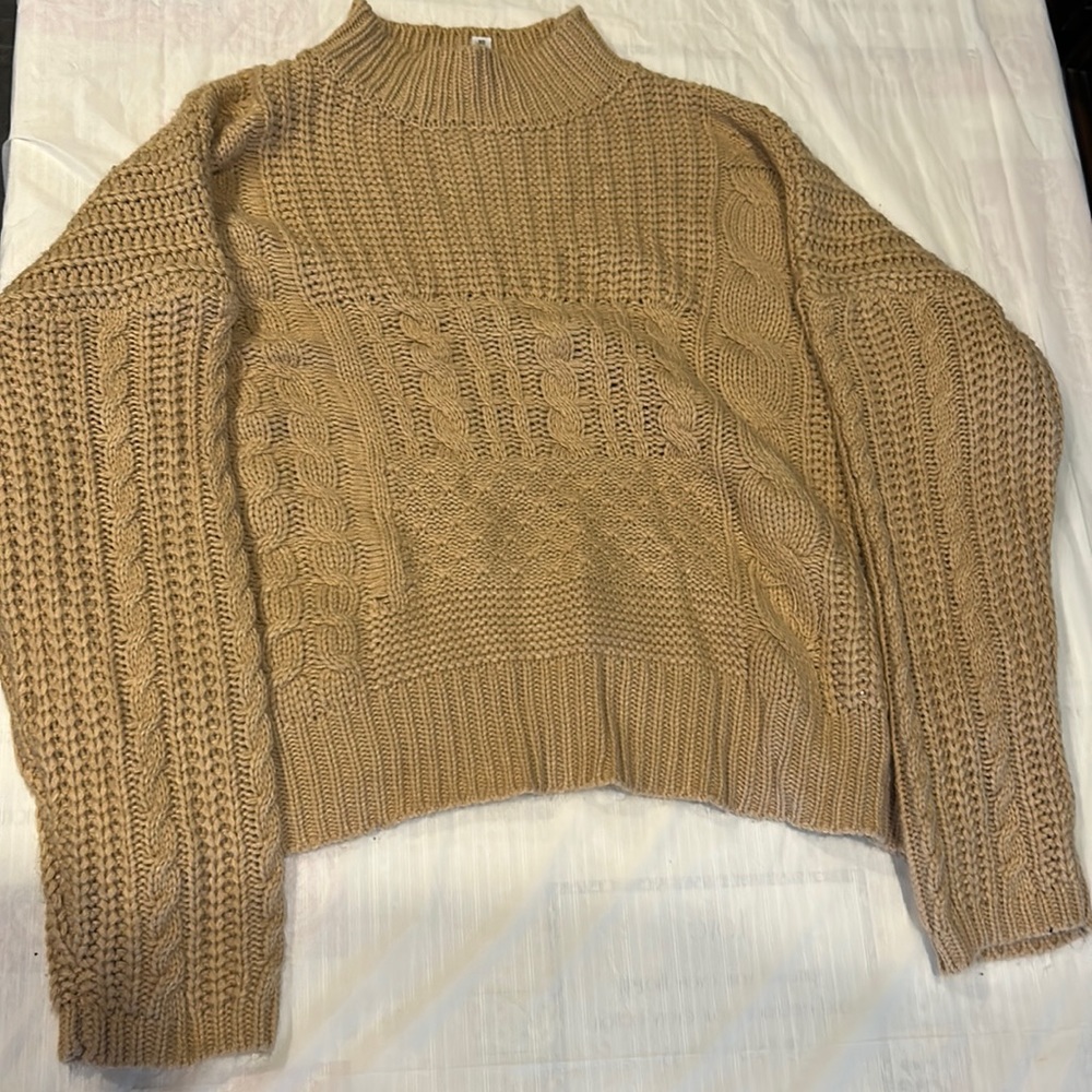 Women’s xl turtle neck nitted sweater